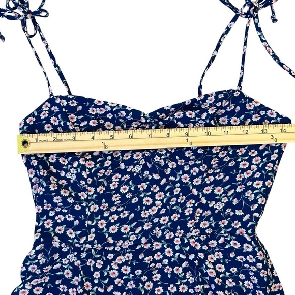 Floral Print Sleeveless Dress B. Darlin Size 5/6 - Picture 6 of 9